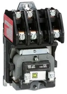 Square D 8903LO30V02 Lighting Contactor 600Vac 30A L
