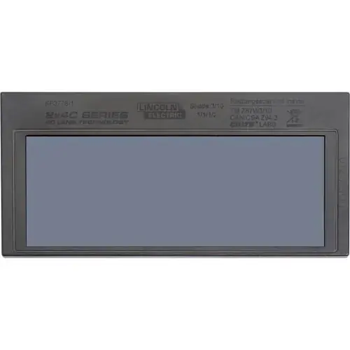 Lincoln Electric KP3778-1 Viking 2x4C Auto Darkening Lens, Fixed Shade 10, Gray
