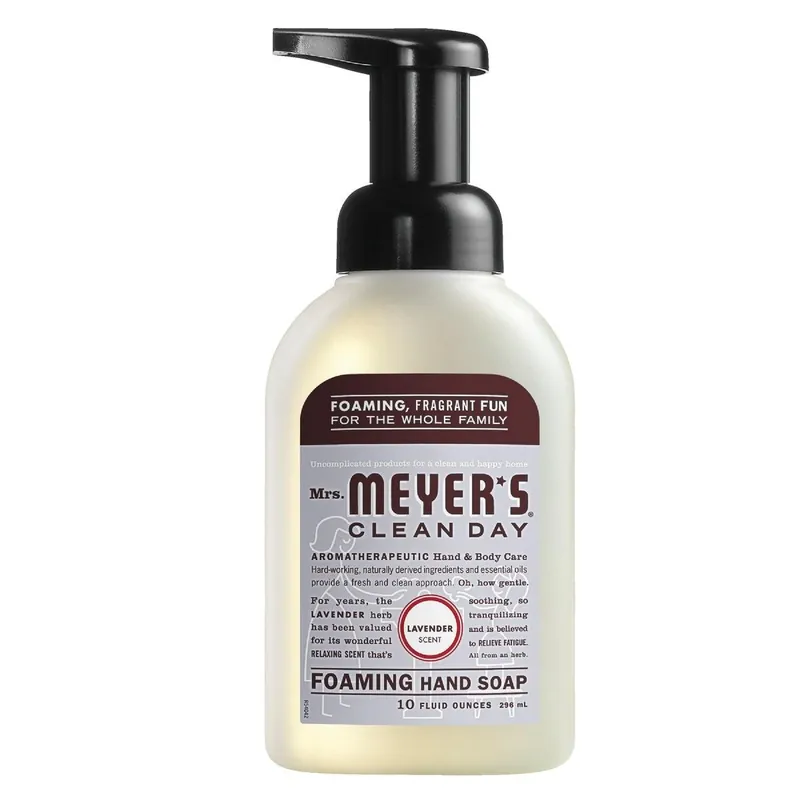 Mrs Meyers 11166 Clean Day Lavender Foaming Hand Soap 10 Oz Replacement MPN