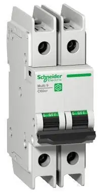Square D M9F42205 Multi9 C60Bp 2P C 5A Mcb