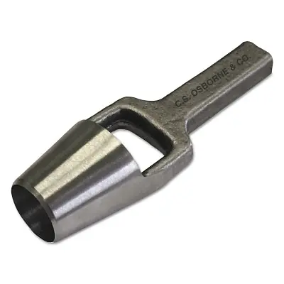 C.S. Osborne 149-3/4 Arch Punch 3/4 in Tip Drop Forged Steel