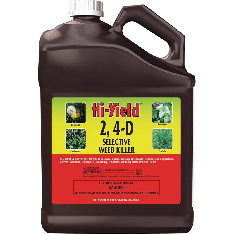 Hi-Yield 21416 2, 4-D 1 Gal. Concentrate Selective Weed Killer