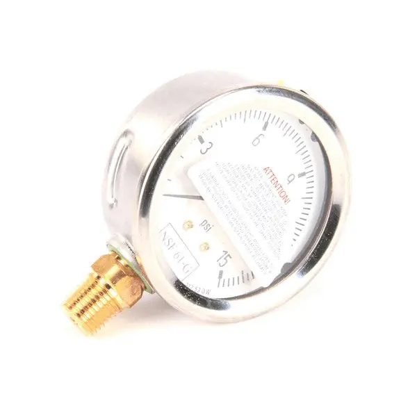 GAUGE PRES 0-15 PSI PAS TA for Pitco 60163501