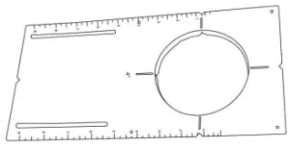 Elco EMP6 6 Mounting Plate For LED Panel Lights