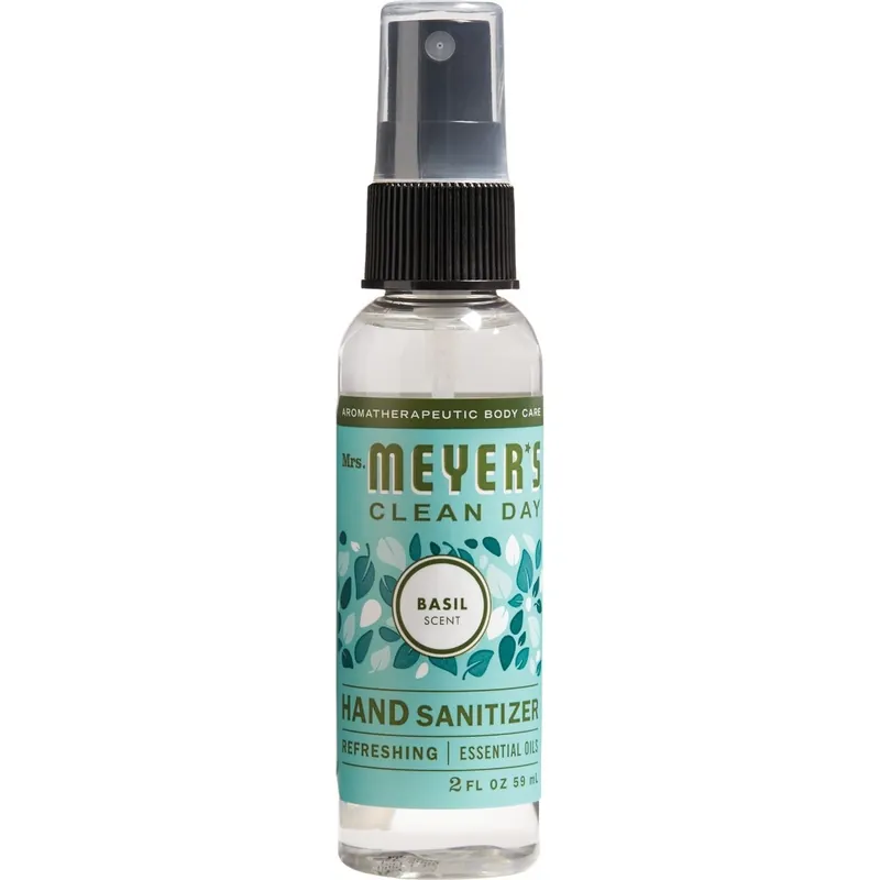 Mrs Meyers 11152 Clean Day Hand Sanitizer 2 Oz Basil