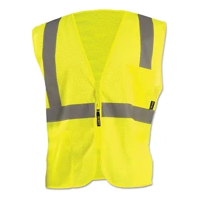 OccuNomix ECO-IMZ-YL High Visibility Value Mesh Safety Vest