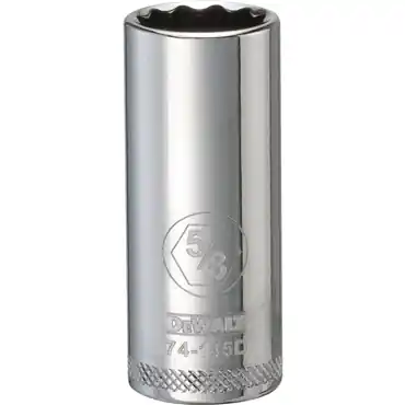 DeWalt DWMT74145OSP 3/8 in Drive Polished Chrome Standard Socket