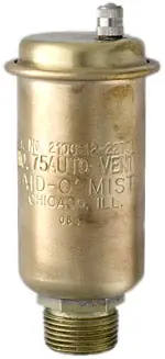 Maid-O-Mist 75 Auto Vent 1/2 Fem NPT X 3/4 Male NPT 150 PSI