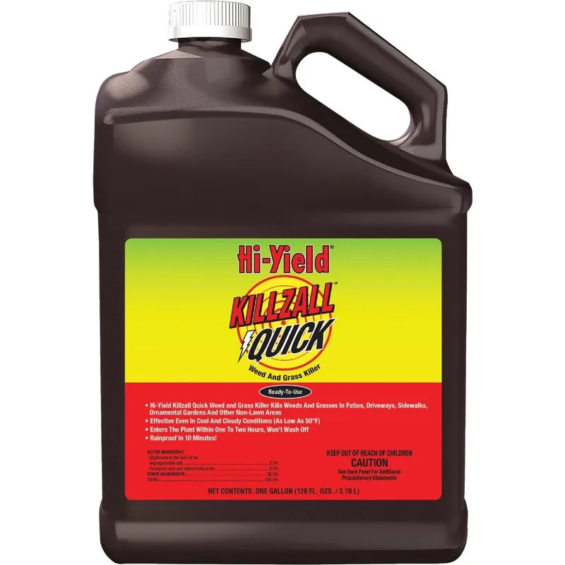Hi-Yield 32169 Killzall Quick 1 Gal. Ready To Use Weed & Grass Killer