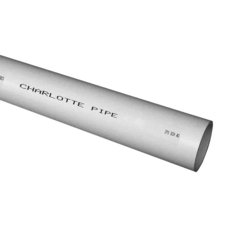 Charlotte PVC 4600 Foam Core Pipe Schedule 40 6 in