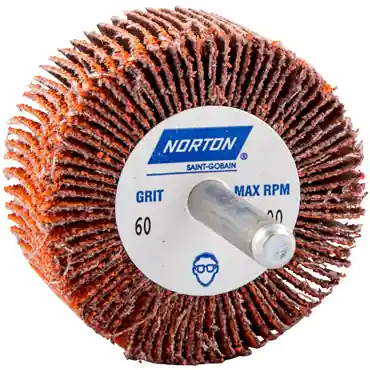 Norton Co. 66261151173 Blaze Ceramic Alumina Coarse Grit Mini Flap Wheel