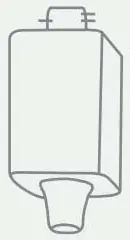 Elco Lighting ETVW Low-Voltage Vertical Track Transformer For Pendant