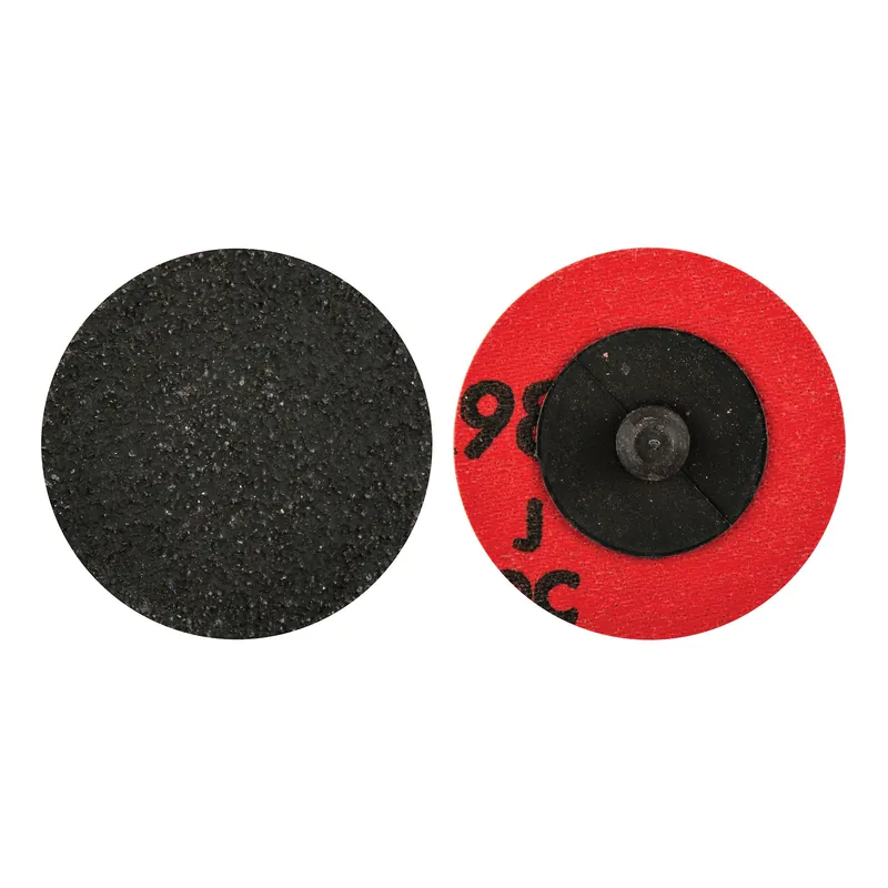 Norton 66261132733 Red Heat Ceramic Alumina Coarse Grit TR Type III Quick-Change Cloth Disc