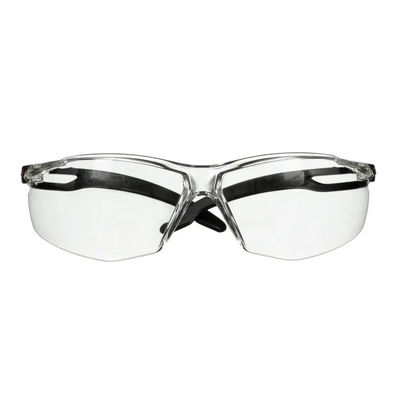 3M 7100238910 SecureFit 500 Series Black Safety Glasses With Clear Anti-Fog/Anti-Scratch Lens