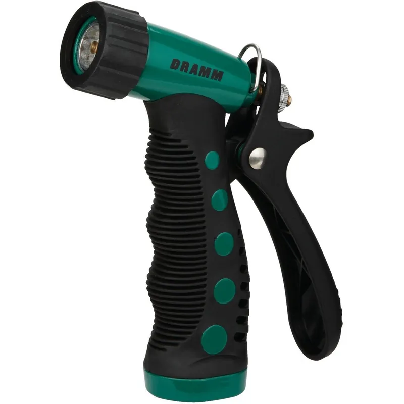 Dramm 60-12724 Heavy-Duty Metal Pistol Nozzle Green