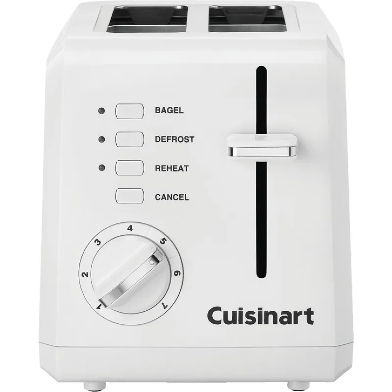 Cuisinart CPT-122 2-Slice White Toaster