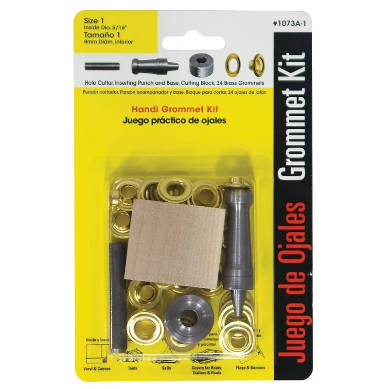 Lord & Hodge 1073A-1 Brass Grommet Kit
