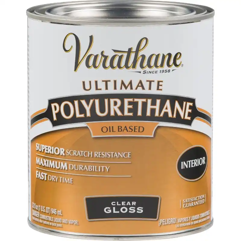 Varathane 9041H Gloss Interior Polyurethane 1 Qt.
