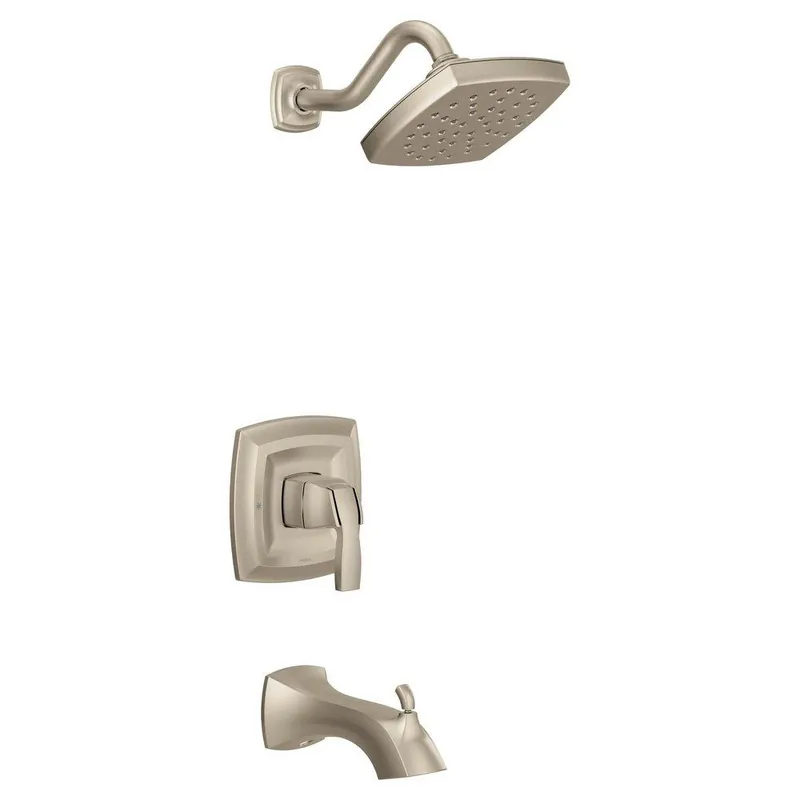 Moen UT3693EPBN One Handle Single Function Bathtub & Shower Faucet in Brushed Nickel (Trim Only)