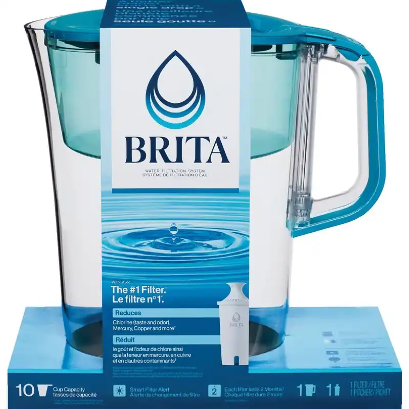 Brita 50686 Large Tahoe Teal Water Filter Pitcher