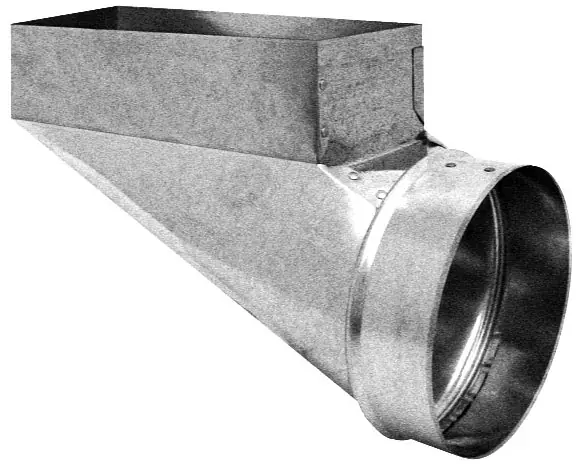 Southwark Metal MFG CO 28RR4127 28RR 4X12X7 Right End Boot