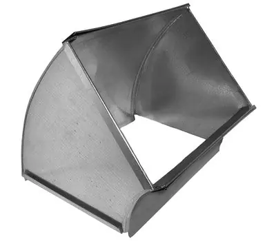 Southwark Metal Mfg 15S2010 Sheet Metal Angle 20 x 10 45 Degree Vertical Square Shortway