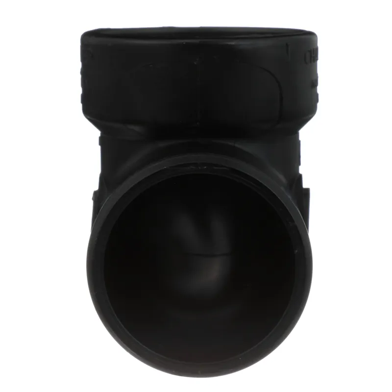 Charlotte Pipe ABS-00333-0600 1-1/2 1/4 Bend - 90 Deg - Elbow (Vent) - Ftg x Hub