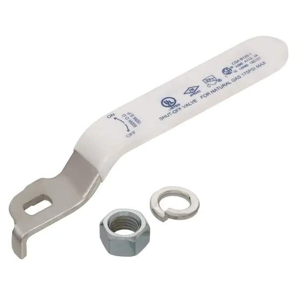 Everflow 610HANSS001 Replacement Lever Handle Stainless Steel Quarter Turn