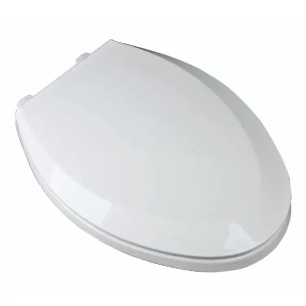 Plumbing Technologies 231-00 PlumbTech Elongated Plastic Top Mount Toilet Seat with Adjustable Release N Clean Hinge