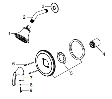 Matco Plumb4Ource Faucets P4B-720ORBJP
