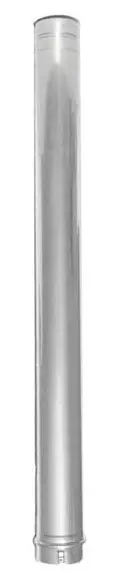 Noritz VP3-24STR 3 x 24, Stainless Steel, Single Wall, Straight, Rigid Vent Pipe for NR66 Residential Water Heater