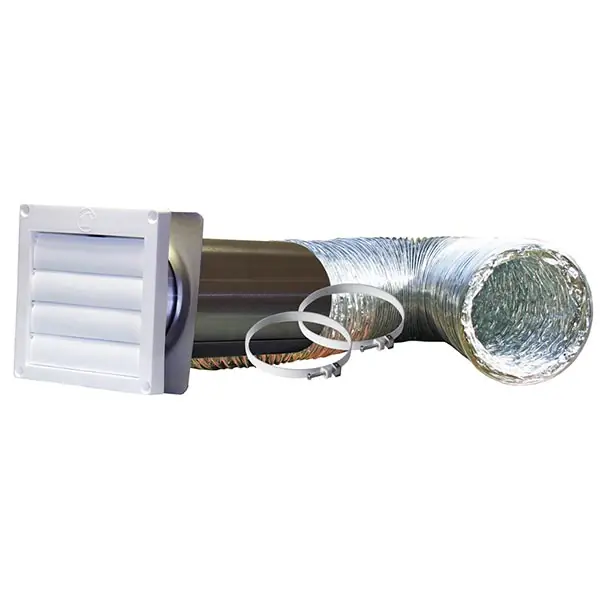 Builder's Best 111406 Dryer Vent Kit, Plastic/Steel