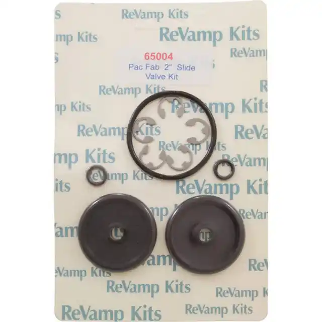 Pooltek 65004 Valve Rebuild Kit 4 Pac Fab Slide Valve