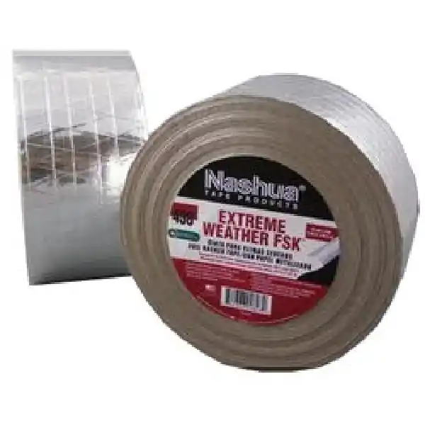 Berry Global 1087658 Nashua 438 Extreme Weather Insulation Tape Aluminum