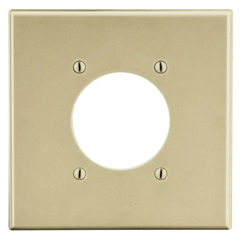 Bryant Electric PJ703I Wall Plate Mid-Size Non-Metallic 2 Gangs