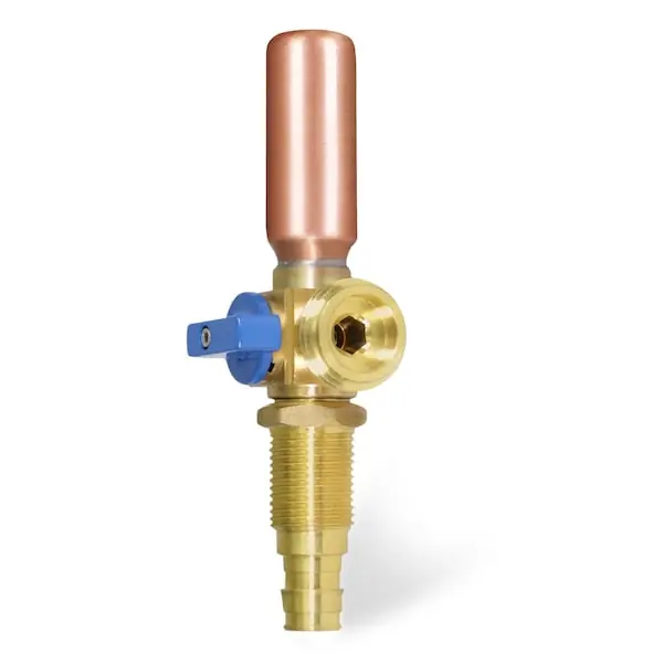 Everflow 541FH Replacement Valve Hammer Arrestor 1/2 PEX A Inlet x 3/4 MHT Outlet for Cold Water