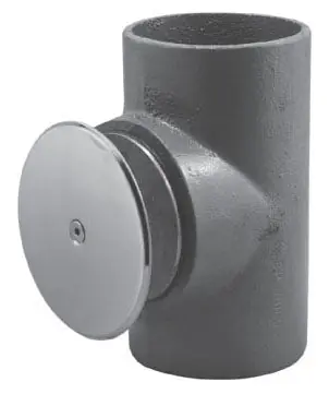 Watts CO-464-RD 4 Inch No Hub Cast Iron Cleanout