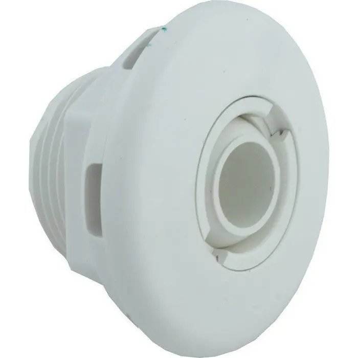 HydroAir/Balboa 10-3200WHT Jet Intl BWG/HAI Micro Jet 2-11/16fd w/Nut Smth Dir White