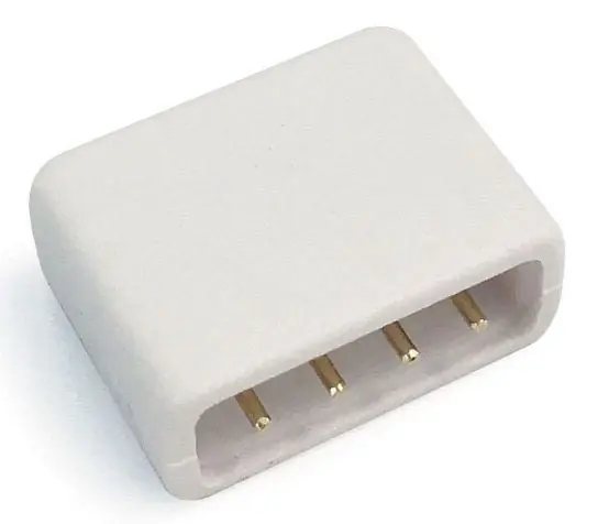 Nora Lighting NATL-403W End Cap Tape Light White