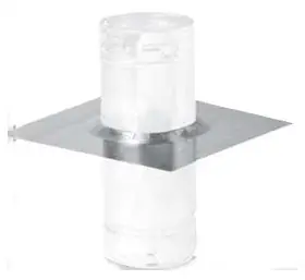 Metal-Fab 4MVSP Vent Support Plate 4 in