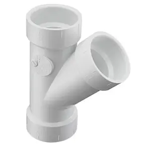 Spears P600-030 3 PVC DWV WYE Hubxhubxhub