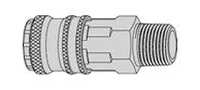 CEJN 104302454 3/8 x 3/8 Coupling x MPT 232 PSI