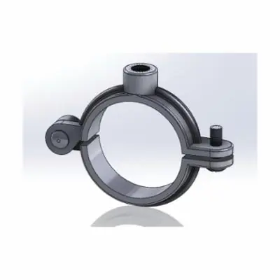 Empire 4550125PL Bolt Thread Hinged Split Ring Hanger, 1-1/4, Replacement MPN
