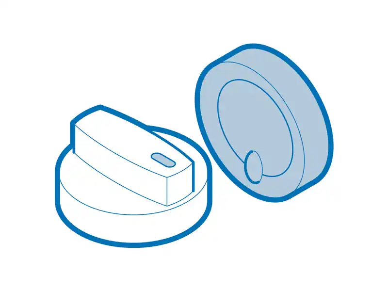 Midea 12100403001804 Cycle Select Knob
