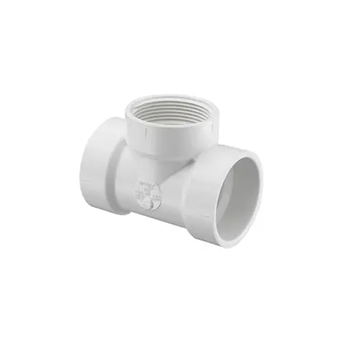 Spears P445-040 4 PVC DWV Test Tee L/Plug