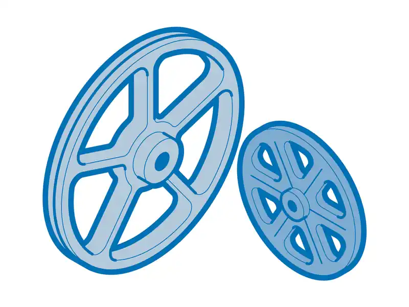 MIDEA 12138200007583 Support for Tensioner Pulley A
