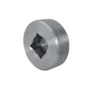 Matco-Norca M-PSSB03 Black Steel Square Socket Countersunk Plug 1/2 in MNPT