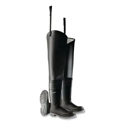 Dunlop 8605500.12 Hip Waders Men's 12 Steel Shank Plain Toe
