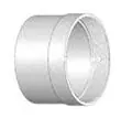 NAPCO P14010 10 x 10, Hub x FPT, SDR 35, PVC, Solvent Weld, Sewer and Drain, Female Adapter