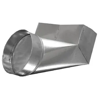 Cody 23422146 90 Deg Underline Register Boot 6 in Dia